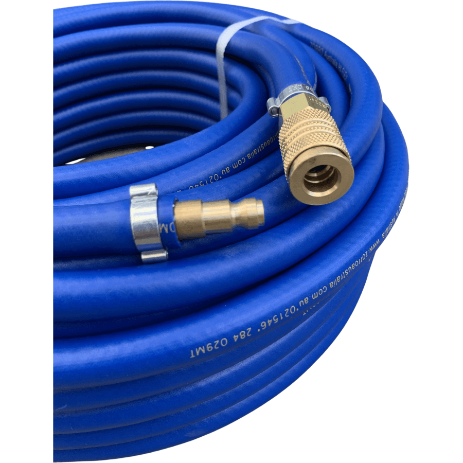ZORRO Hi-Flex Multi-Purpose Hose with Ryco Style Fittings & Clamps - Hose Factory