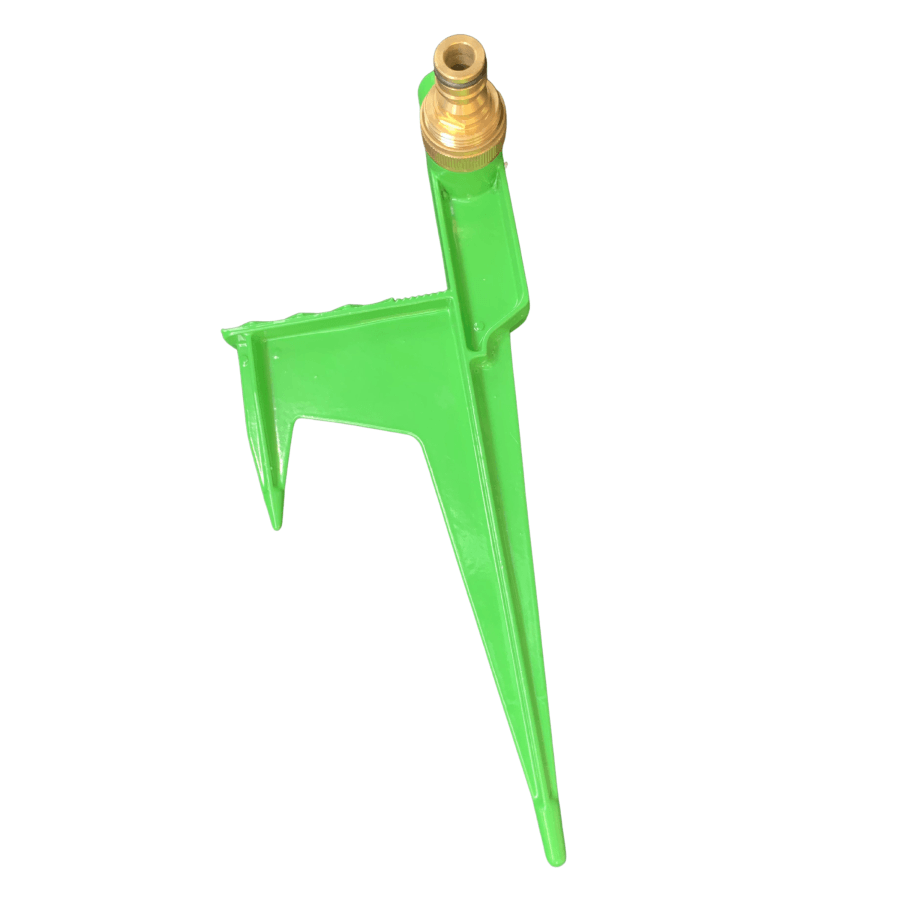Zorro Metal Step Sprinkler Spike with brass sprinkler adaptor - Hose Factory