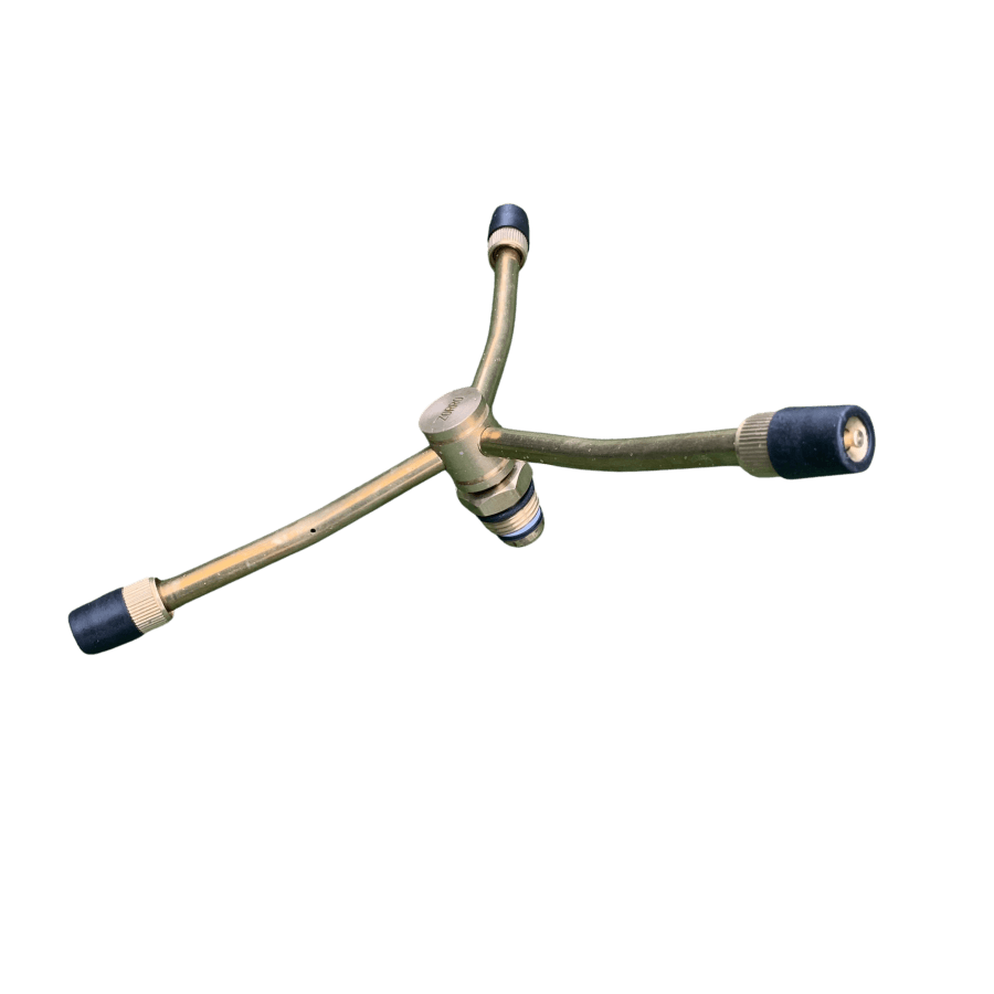 ZORRO Rotating Brass Sprinkler Head with Adjustable Arms Large (3 Arm) - Hose Factory
