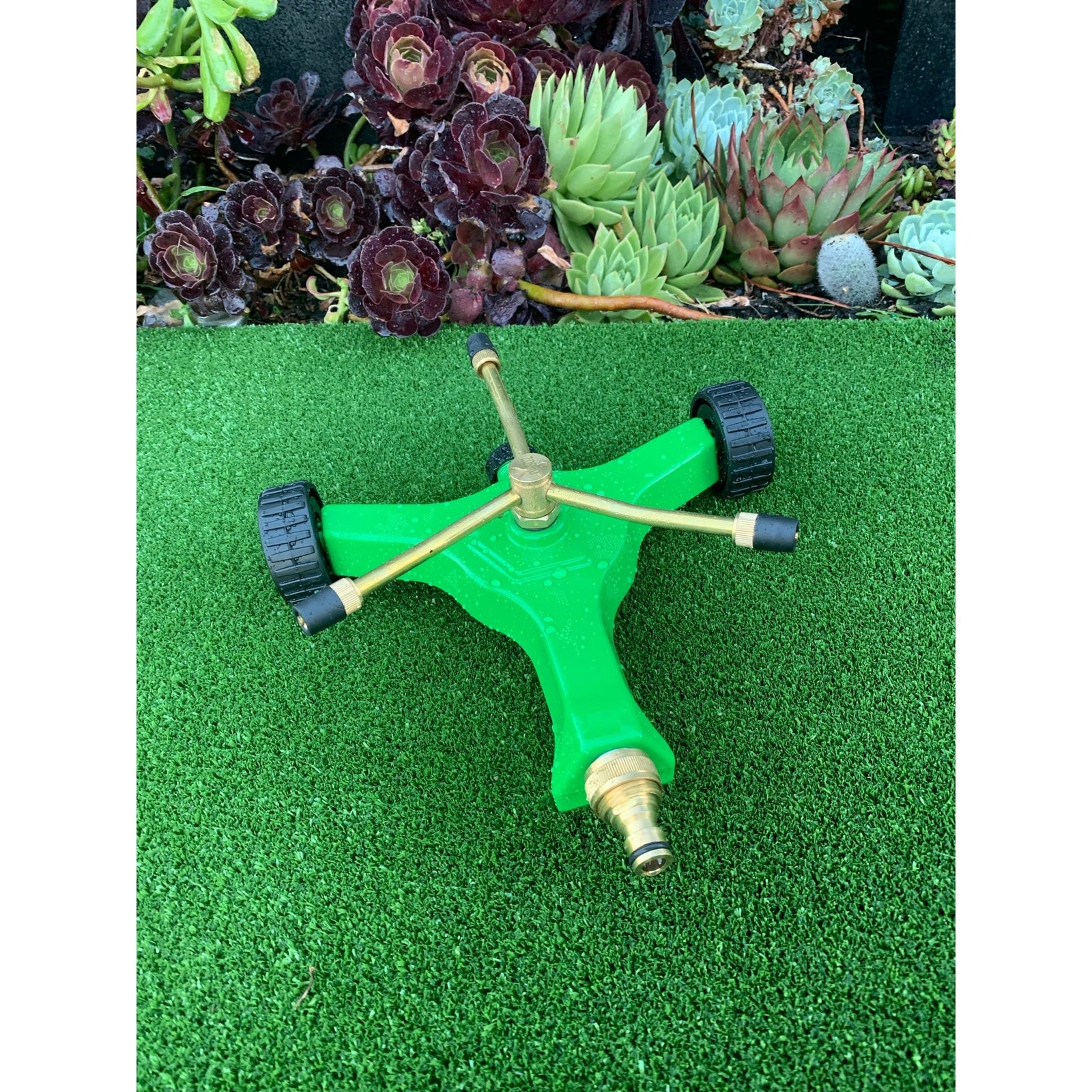 ZORRO Rotating Sprinkler With Metal Base on wheels 19mm - Hose Factory