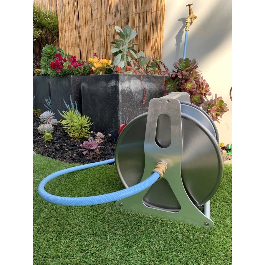 ZORRO SS Hose Reel & Caravan Drinking Water Hose with Brass Fittings 12mm x 30mt - Hose Factory
