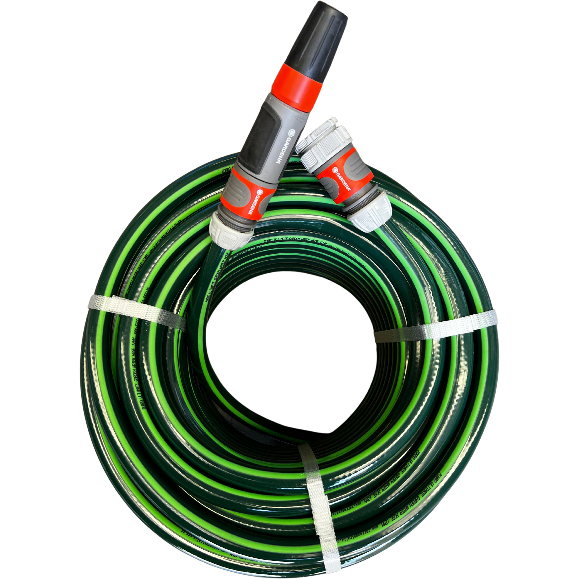 ZORRO Ultimate Garden Hose with a set of Gardena Fittings 12mm