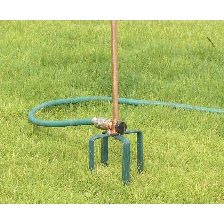 ZORRO Vortex Spinning Red Water Sprinkler with 12mm & 19mm Adaptor - Hose Factory