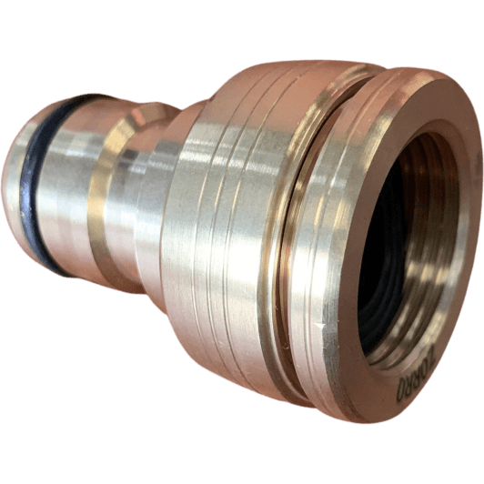 Zorro Brass Tap Adaptor 19Mm & 25Mm Bsp Thread X Hose Connection Fittings